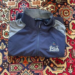 Cutter & Buck PGA Pullover - Blue and Gray